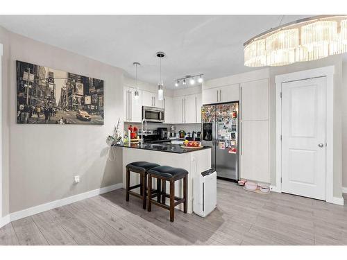 3407-11 Mahogany Row Se, Calgary, AB - Indoor Photo Showing Kitchen