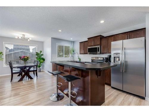 152 Copperstone Gardens Se, Calgary, AB - Indoor Photo Showing Kitchen With Stainless Steel Kitchen