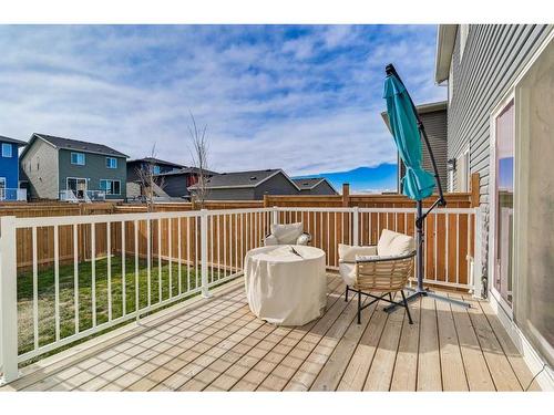 387 Fireside Way, Cochrane, AB - Outdoor With Deck Patio Veranda With Exterior