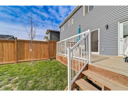 387 Fireside Way, Cochrane, AB - Outdoor With Deck Patio Veranda With Exterior