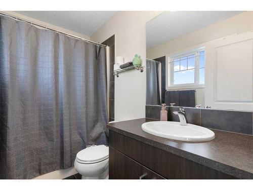 302 River Heights Crescent, Cochrane, AB - Indoor Photo Showing Bathroom