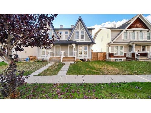 15 Elgin Meadows Gardens Se, Calgary, AB - Outdoor With Deck Patio Veranda With Facade