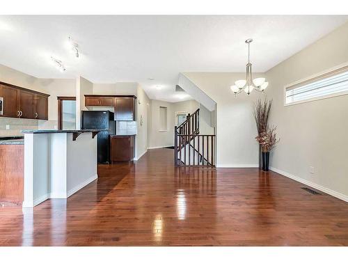 32 Silverado Saddle Court Sw, Calgary, AB - Indoor Photo Showing Kitchen