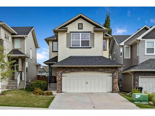 32 Silverado Saddle Court Sw, Calgary, AB - Outdoor With Facade