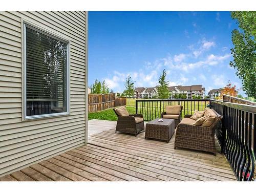 32 Silverado Saddle Court Sw, Calgary, AB - Outdoor With Deck Patio Veranda With Exterior