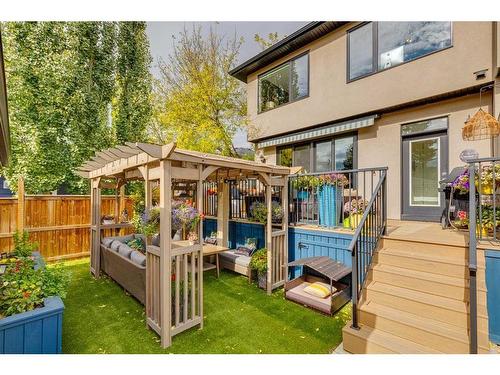 3607 Kildare Crescent Sw, Calgary, AB - Outdoor With Deck Patio Veranda With Exterior