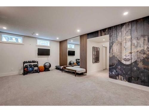 3607 Kildare Crescent Sw, Calgary, AB - Indoor Photo Showing Basement