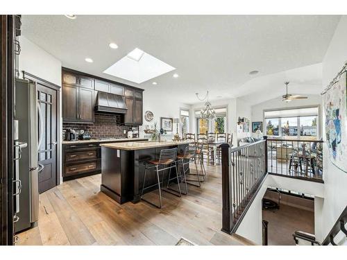 135 Tuscany Ravine Heights Nw, Calgary, AB - Indoor Photo Showing Kitchen With Stainless Steel Kitchen With Upgraded Kitchen