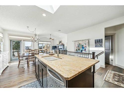 135 Tuscany Ravine Heights Nw, Calgary, AB - Indoor Photo Showing Kitchen With Double Sink