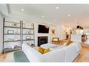 2213 26A Street Sw, Calgary, AB  - Indoor Photo Showing Living Room With Fireplace 