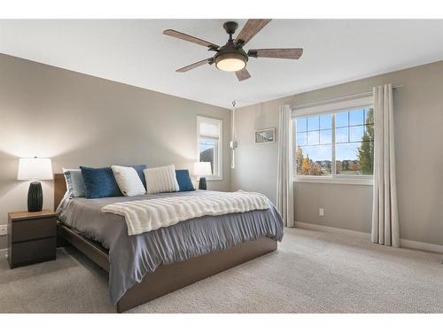 421 River Heights Drive, Cochrane, AB - Indoor Photo Showing Bedroom