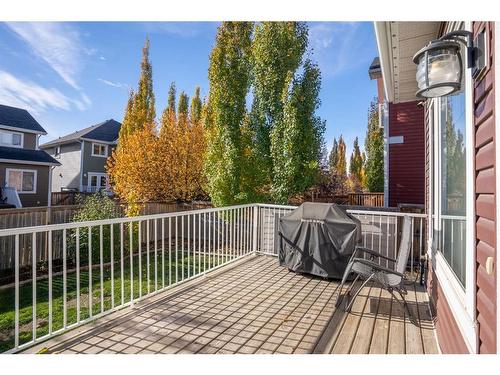 421 River Heights Drive, Cochrane, AB - Outdoor With Deck Patio Veranda With Exterior