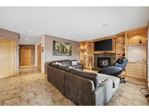 71 Kincora View Nw, Calgary, AB - Indoor Photo Showing Living Room With Fireplace