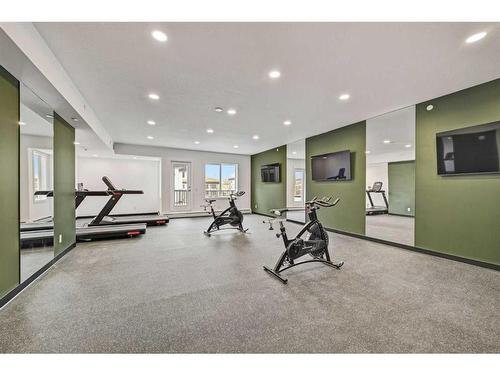 3113-111 Wolf Creek Drive Se, Calgary, AB - Indoor Photo Showing Gym Room