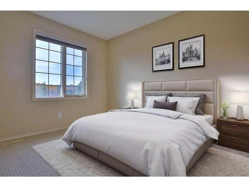 4642 Hamptons Way Nw, Calgary, AB - Indoor Photo Showing Bedroom