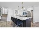 12551 Cannington Way Sw, Calgary, AB  - Indoor Photo Showing Kitchen With Upgraded Kitchen 