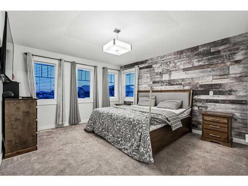 217 Rainbow Falls Glen, Chestermere, AB - Indoor Photo Showing Bedroom