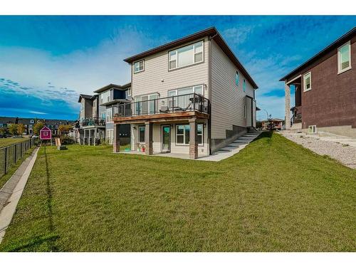 32 Legacy Cove Se, Calgary, AB - Outdoor With Deck Patio Veranda With Exterior