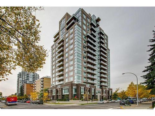 1702-1500 7 Street Sw, Calgary, AB - Outdoor With Facade