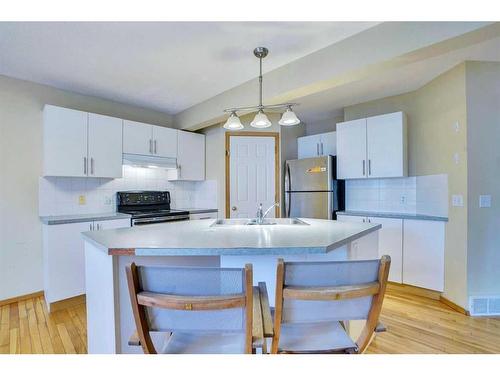 26 Citadel Peak Mews Nw, Calgary, AB - Indoor Photo Showing Kitchen With Double Sink