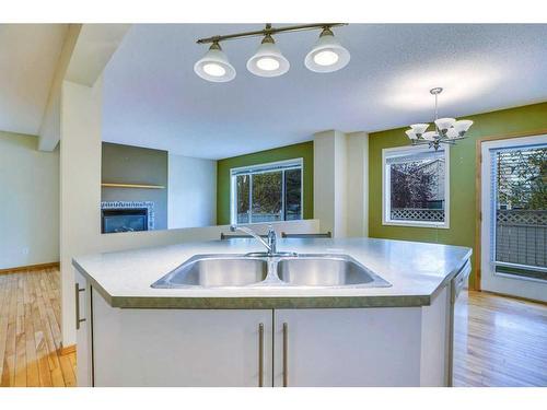 26 Citadel Peak Calgary Mews Nw, Calgary, AB - Indoor Photo Showing Kitchen With Double Sink