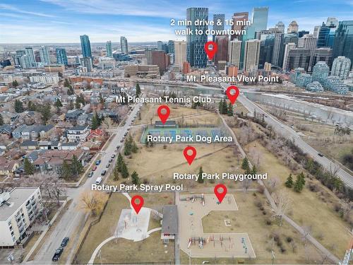 129 7 Avenue Ne, Calgary, AB - Outdoor With View