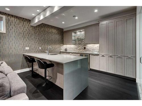 61 Paintbrush Park, Rural Rocky View County, AB - Indoor Photo Showing Kitchen With Upgraded Kitchen