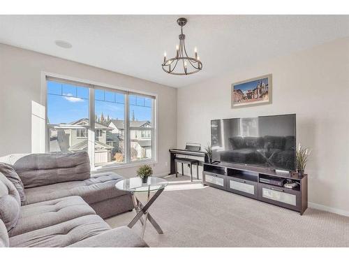 2238 Brightoncrest Common Se, Calgary, AB - Indoor Photo Showing Living Room