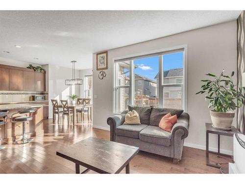 2238 Brightoncrest Common Se, Calgary, AB - Indoor Photo Showing Living Room