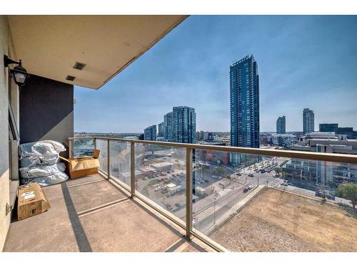 1407-325 3 Street Se, Calgary, AB - Outdoor With Balcony With View With Exterior