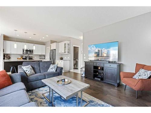 1464 Copperfield Boulevard Se, Calgary, AB - Indoor Photo Showing Living Room