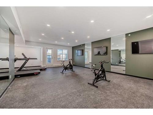 3213-111 Wolf Creek Drive Se, Calgary, AB - Indoor Photo Showing Gym Room