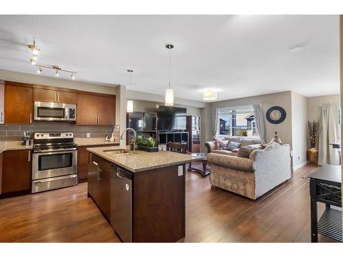 535 Redstone View Ne, Calgary, AB - Indoor Photo Showing Kitchen