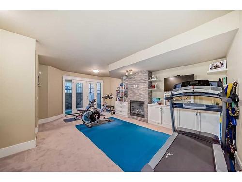 1826 32 Avenue Sw, Calgary, AB - Indoor With Fireplace