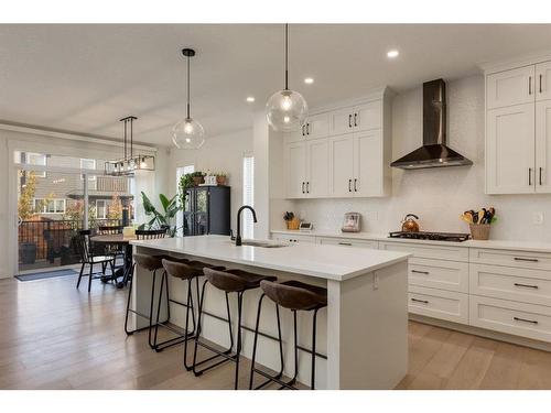 55 Walcrest View Se, Calgary, AB - Indoor Photo Showing Kitchen With Upgraded Kitchen