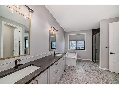 11 West Grove Common Sw, Calgary, AB - Indoor Photo Showing Bathroom