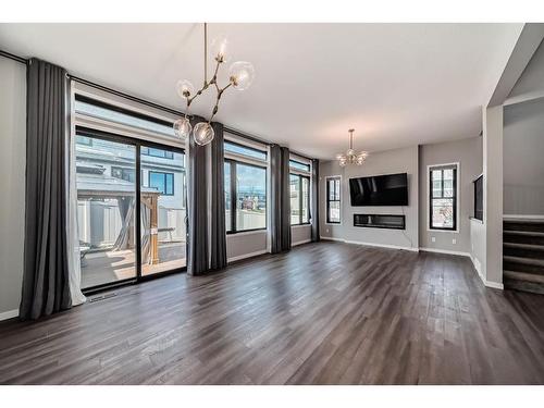 11 West Grove Common Sw, Calgary, AB - Indoor Photo Showing Living Room