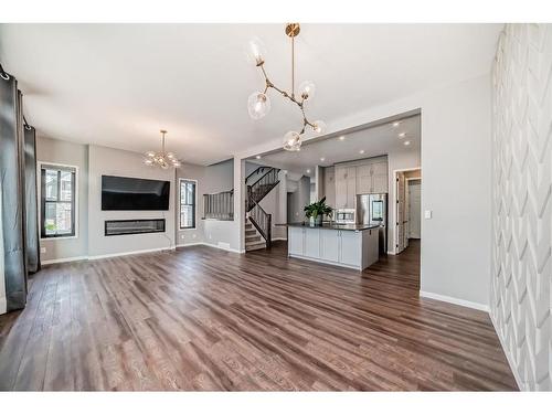 11 West Grove Common Sw, Calgary, AB - Indoor Photo Showing Living Room