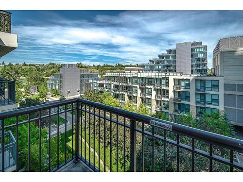 455-222 Riverfront Avenue Sw, Calgary, AB - Outdoor With Balcony With View