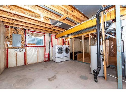 160 Elgin Meadows View Se, Calgary, AB - Indoor Photo Showing Basement