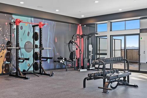 109-835 78 Street Sw, Calgary, AB - Indoor Photo Showing Gym Room