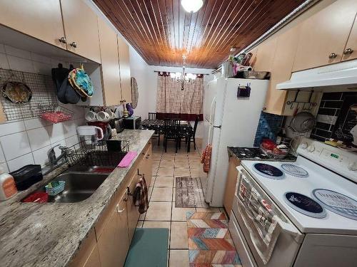 E-1403 44 Street Se, Calgary, AB - Indoor Photo Showing Kitchen With Double Sink