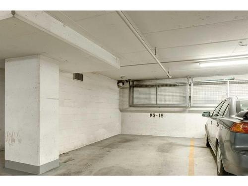 1701-817 15 Avenue Sw, Calgary, AB - Indoor Photo Showing Garage