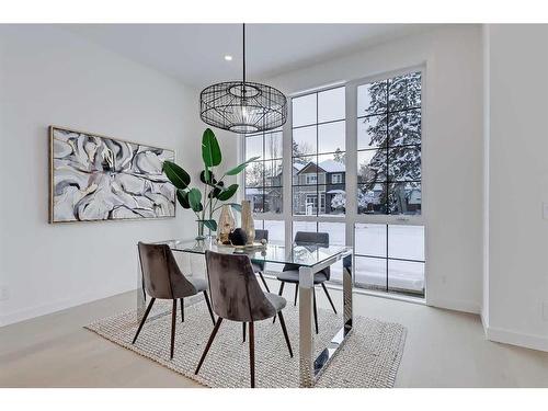 2414 32 Street Sw, Calgary, AB - Indoor Photo Showing Dining Room