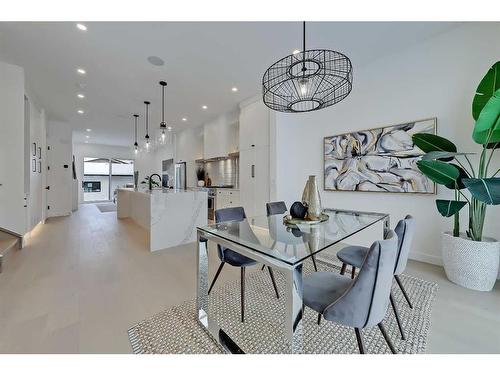 2414 32 Street Sw, Calgary, AB - Indoor Photo Showing Dining Room