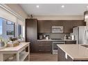 701-218 Sherwood Square Nw, Calgary, AB  - Indoor Photo Showing Kitchen With Stainless Steel Kitchen 