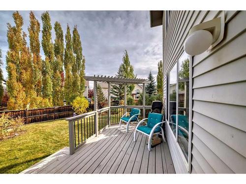 125 Cougarstone Place Sw, Calgary, AB - Outdoor With Deck Patio Veranda With Exterior