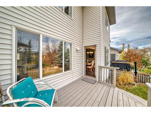 125 Cougarstone Place Sw, Calgary, AB - Outdoor With Deck Patio Veranda With Exterior