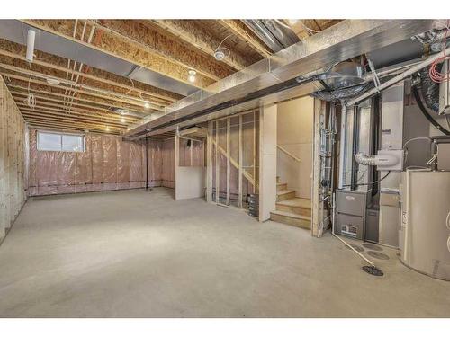 636 Dawson Drive, Chestermere, AB - Indoor Photo Showing Basement