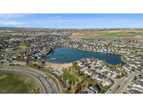 51 Crystal Shores Cove, Okotoks, AB - Outdoor With Body Of Water With View